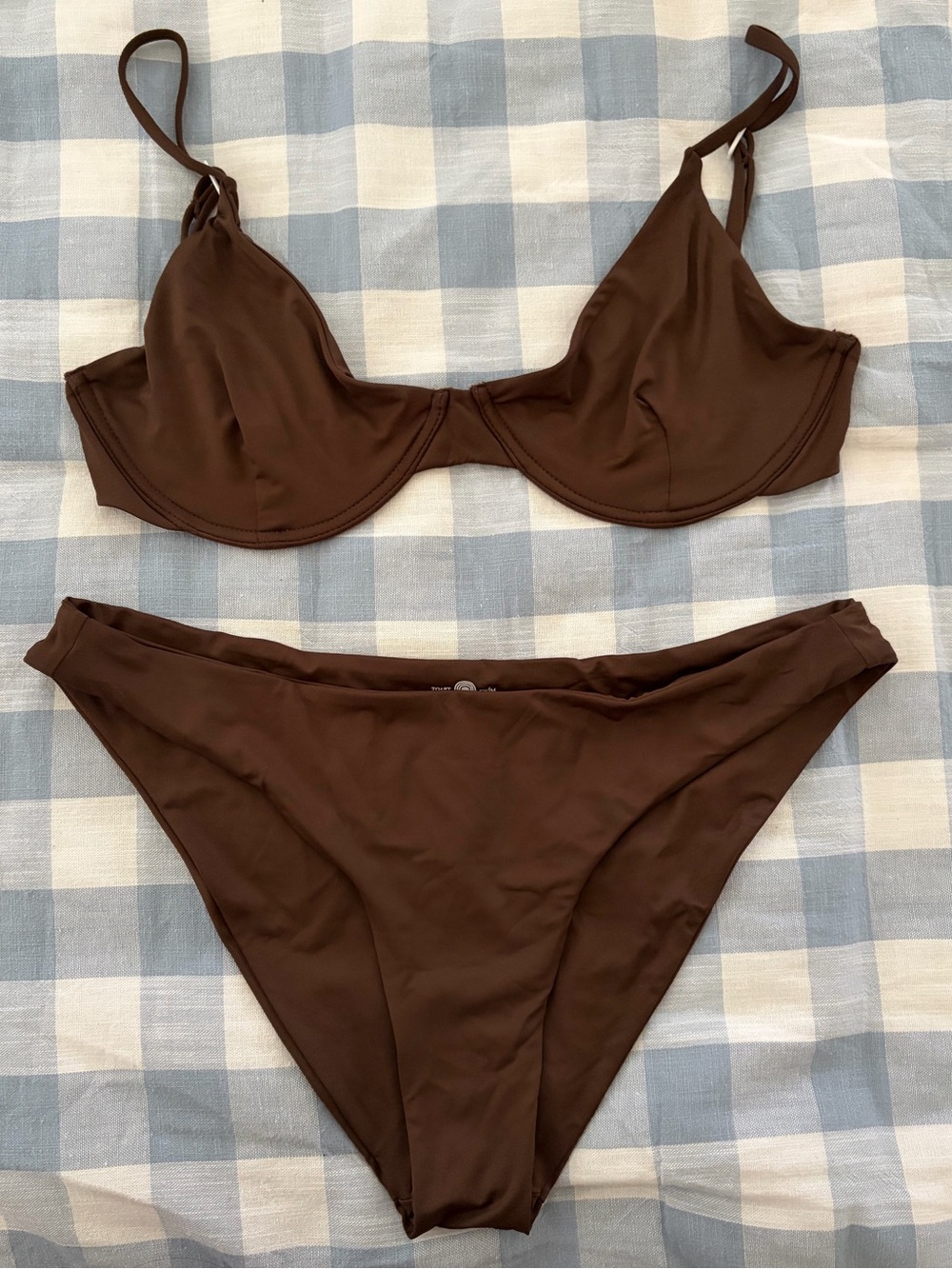 NEW Toast Swim Espresso Underwire Bikini Set - Women